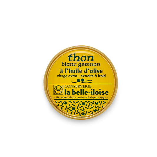 Hvítur túnfiskur í ólífuolíu