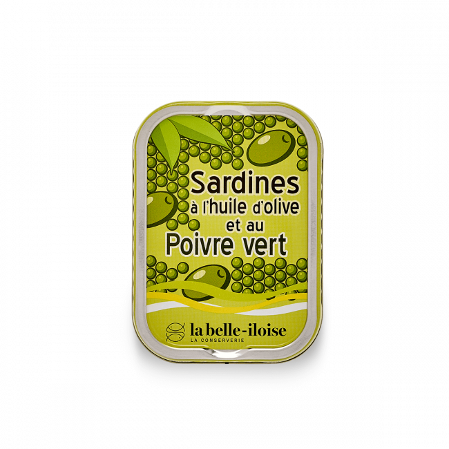 Sardínur með grænum pipar