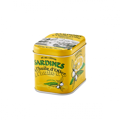 Sardínur í sítrónu og ólífuolíu - askja með 4 dósum