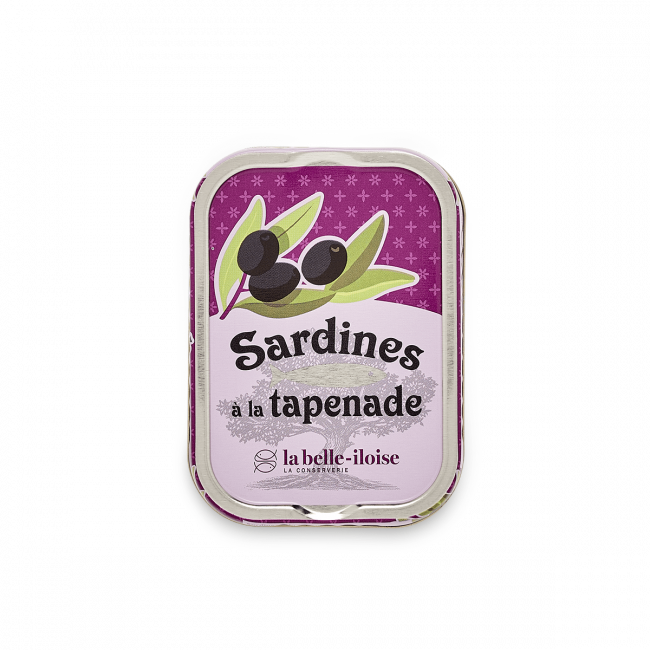 Sardínur í tapenade sósu