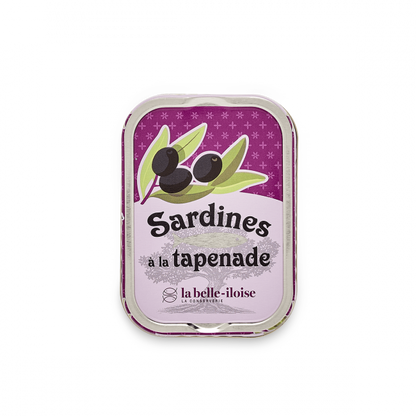 Sardínur í tapenade sósu