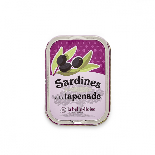 Sardínur í tapenade sósu